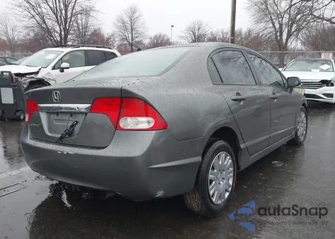 2010 Honda Civic Vp from USA, damaged, VIN 2HGFA1F38AH523876